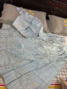 Elegant Blue Lehenga Choli Set