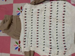 Cozy Knit Vest &amp; Turtleneck Set