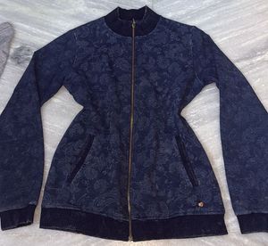 Blue Floral Jacket
