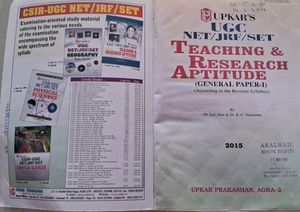 UGC,NET/SET/JRF Teaching And Research Aptitude