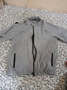 Men's Grey ELEVATE Windbreaker Jacket