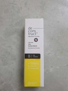 Deconstruct Gel Sunscreen SPF50 30gm