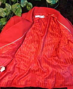 Chic Coral Blazer