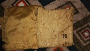 Designer Yellow Kurta Set