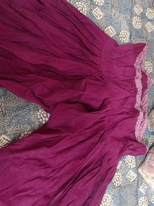 Purple and Blue salwar