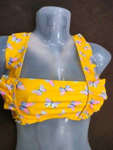 Butterfly 🦋 Print 🤎Bikini Top
