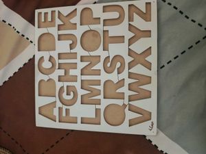 Premium Quality Wooden Alphabet Puzzle Board
