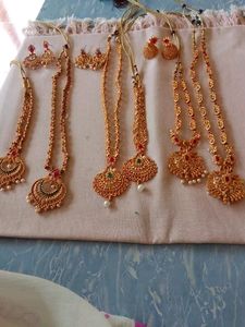 Combo Of 3 Shimmering Elegant Jewellery Sets