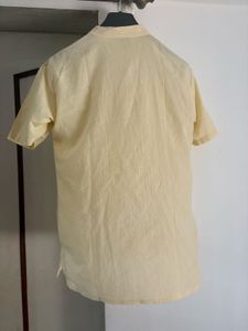 Butter Yellow Short Sleeve Shirt
