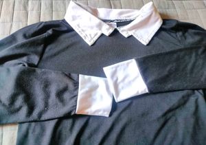 Stylish Black Long Sleeve Top