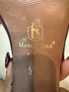 Marc Liore Burgundy kitten Heels