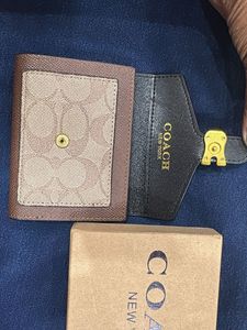 Coach Signature Canvas Wallet