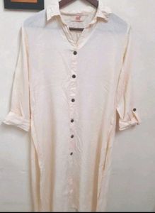 Elegant Cream Kurta for Women