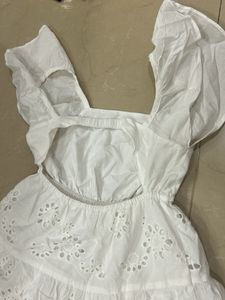 cute frock backless