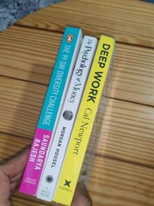 Psychology Of Money,Deep Work &amp; 99 Diversity Chall