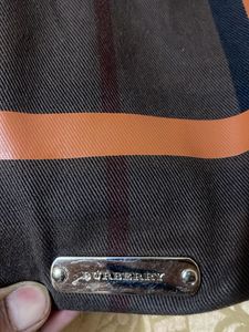 premium Burberry check tote hand bag for women