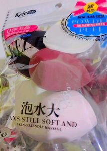 Beauty Blender Pack Consist Of 5 Different Shapes