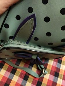 Cute Polka Dot Bunny Backpack