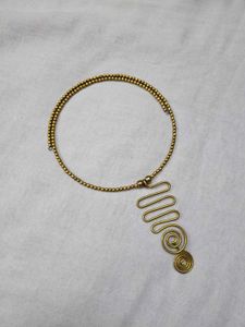 Boho Brass Choker