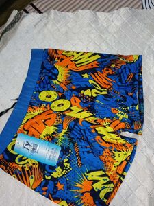 swiming trunk Bold Graphic Print Boxer Shorts