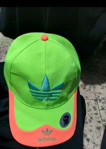 Neon Green Adidas Cap