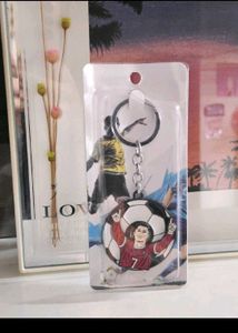 Cristiano Ronaldo Football Keychain