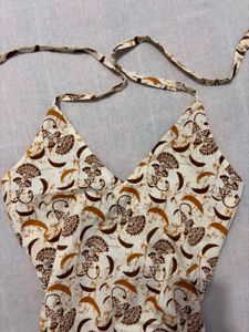 Boho Halter Neck Cami Top