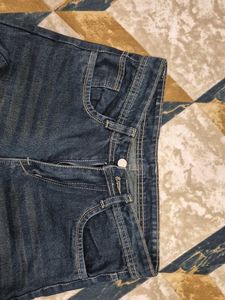 Vintage Wash Wide Leg Jeans