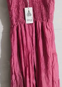 Brand new Pink Tiered Maxi Dress