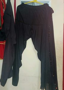 Red Floral Kurta Set