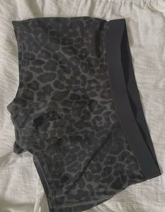 H&M Leopard Print Classic Black Trunk