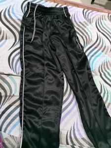 kids Black Athletic Track Pants