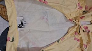 Sweet Cherry Print peterpan top