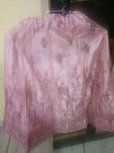 Pink Embellished Skirt