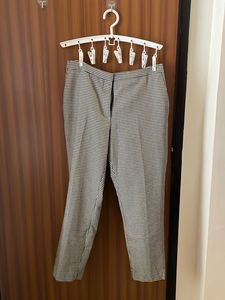 Classic Gingham Print Trousers