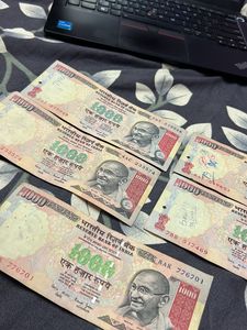 1000 Rupees Notes