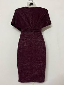Pintresty Glitter designer party wear one piece