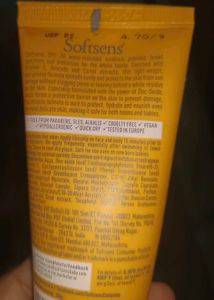 Softsens Sunblock SPF 30 Face &amp; Body