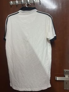 Adidas White Polo Shirt