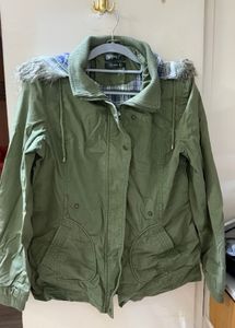 Women's Warm Removable Hood Jacket