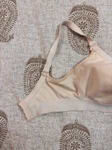 Cotton Beige Bra