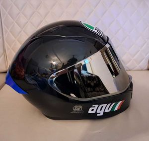 Helmet with Mercury &amp; Clear Visor