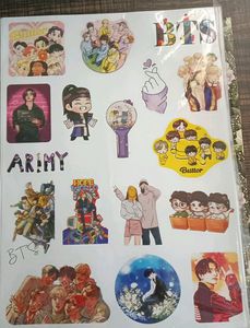 💜🫰🏻BTS CUTE 50 STICKERS!!!