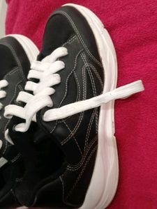 Stylish Black Sneakers