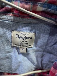 Boys Pepe Jeans Brand Shirt