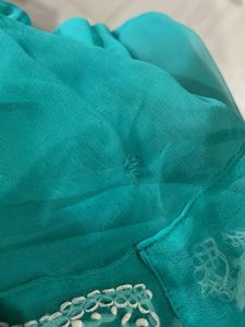Elegant Chikankari Kurta (slight defect as shown)