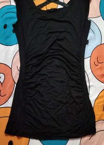 Black dress with Crisscross Back