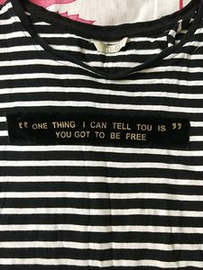 Black And White Strip Top
