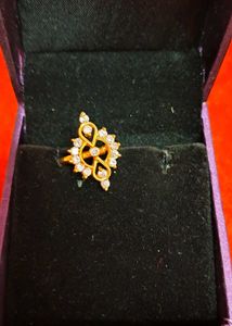 Elegant Gold Tone Statement Rings💃💃