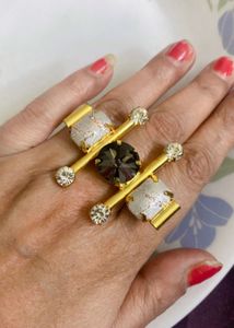 Gemstone Stud Combo | Elegant 💎l Last set